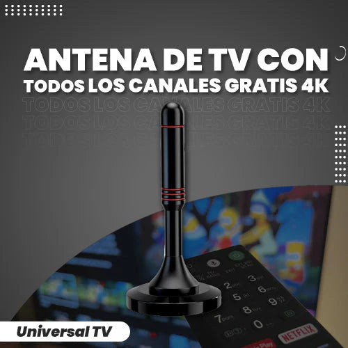 SmartAntena 4K 📡 - TELEVISIÓN GRATIS FULL HD 4K (Funciona en todos los televisores)