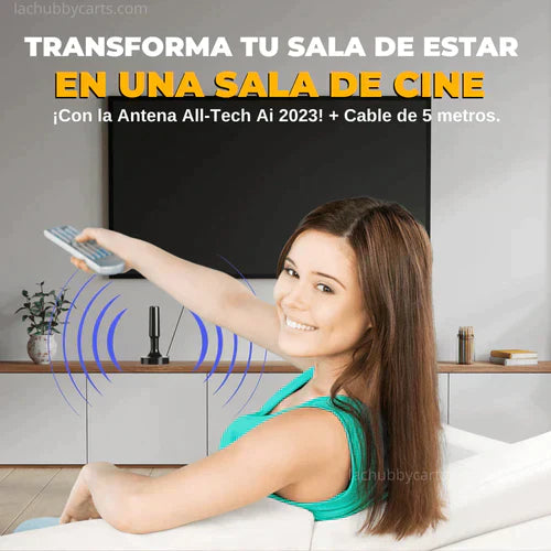 SmartAntena 4K 📡 - TELEVISIÓN GRATIS FULL HD 4K (Funciona en todos los televisores)